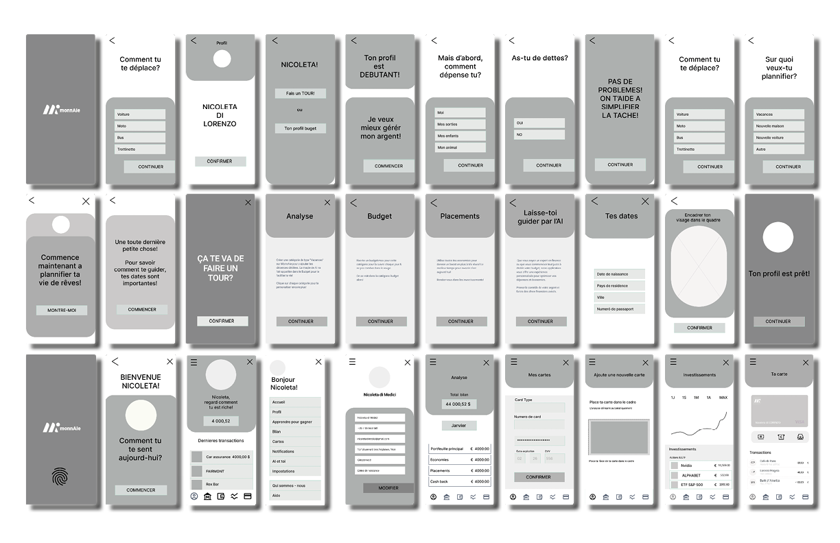 wireframes-mid-fidelity-monnaie-fintech-app